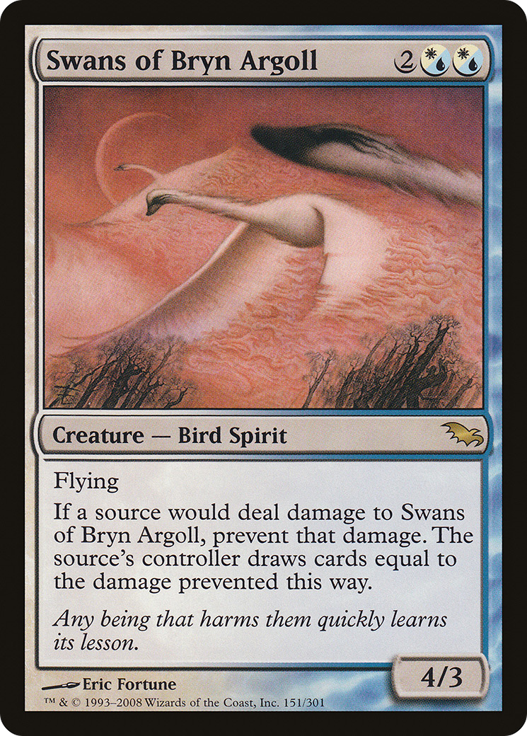 Image of Swans of Bryn Argoll [Shadowmoor]