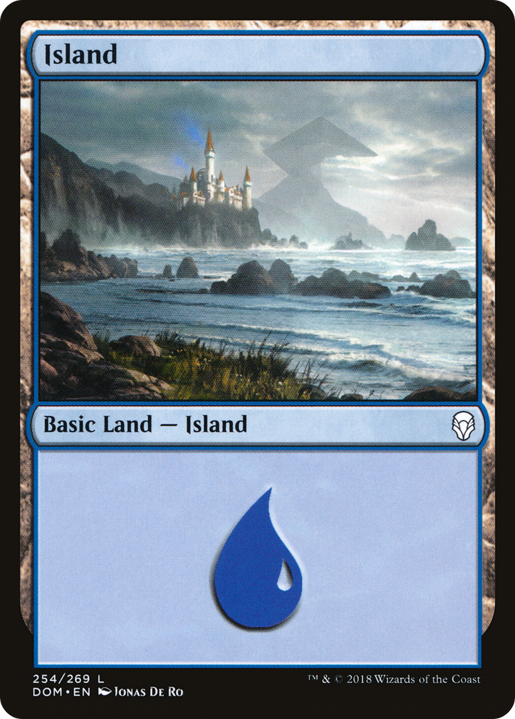 Image of Island (254) [Dominaria]