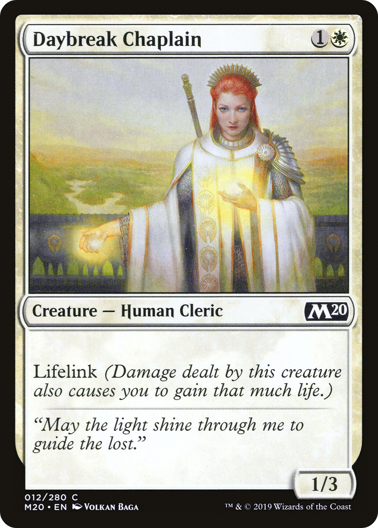 Image of Daybreak Chaplain [Core Set 2020]