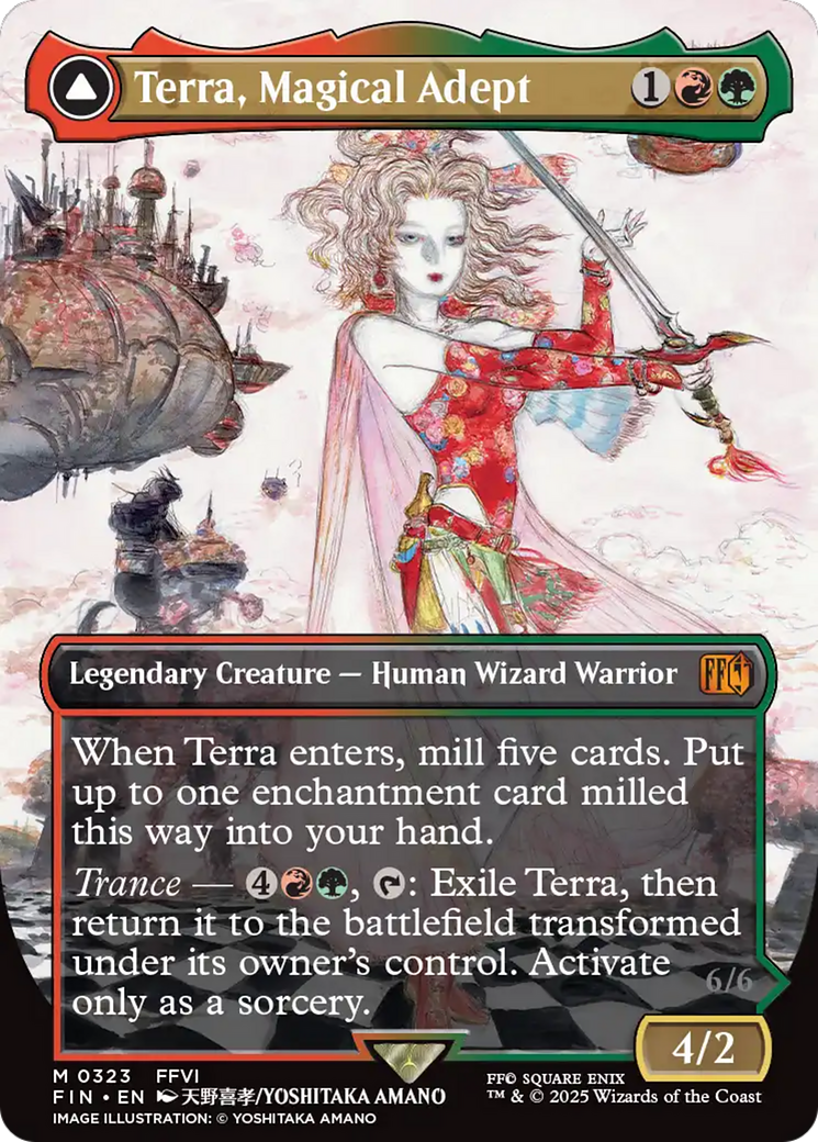 Image of Terra, Magical Adept // Esper Terra (Borderless) [FINAL FANTASY]
