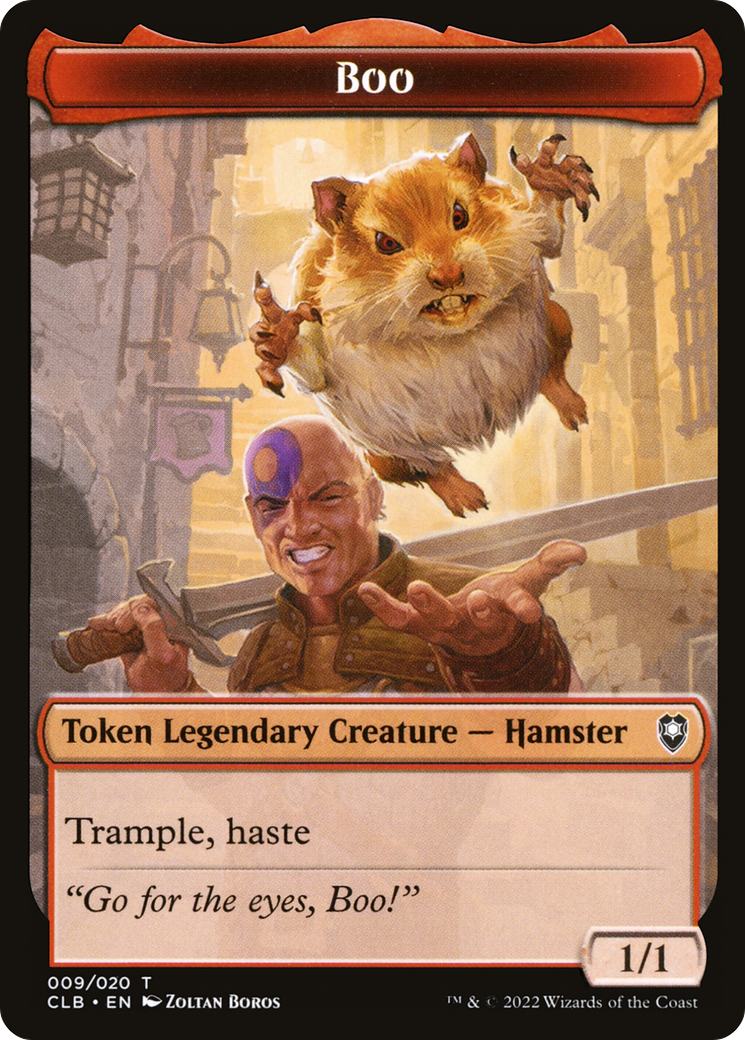 Image of Boo Token [Commander Legends: Battle for Baldur's Gate Tokens]