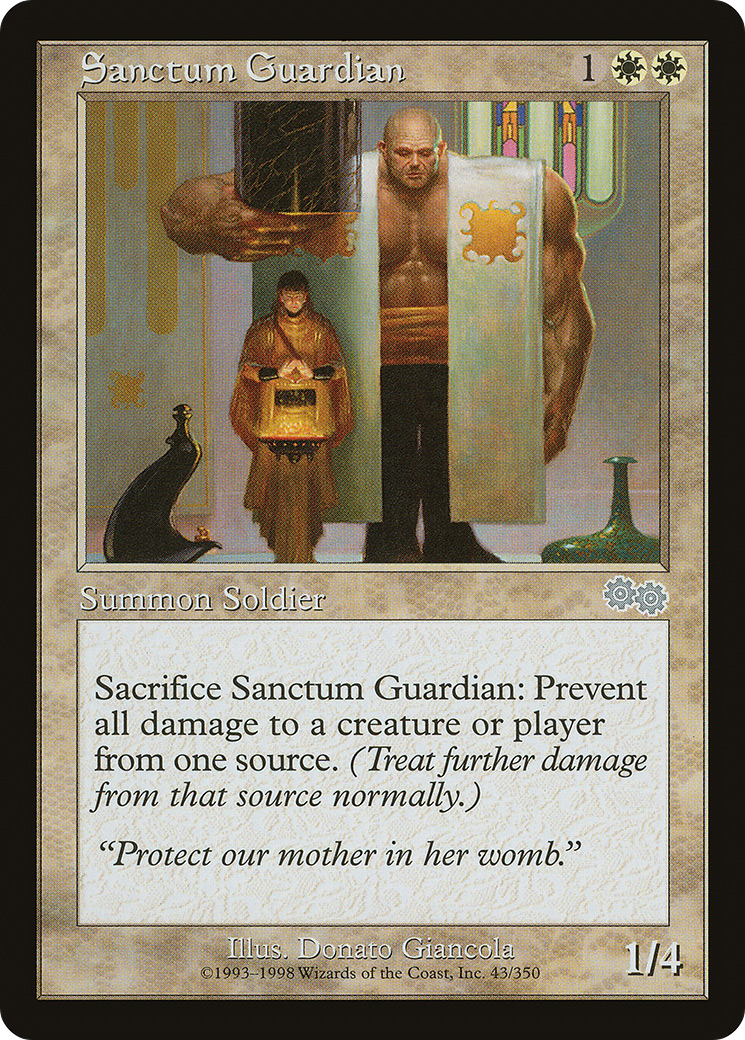 Image of Sanctum Guardian [Urza's Saga]