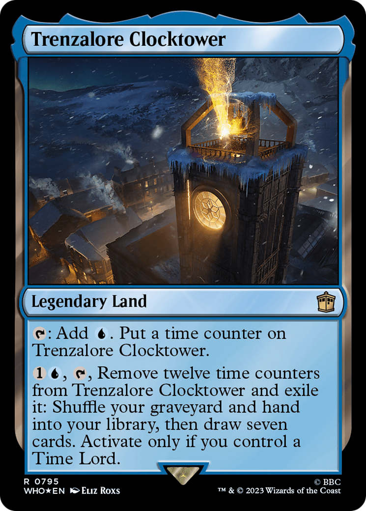 Image of Trenzalore Clocktower (Surge Foil) [Doctor Who]