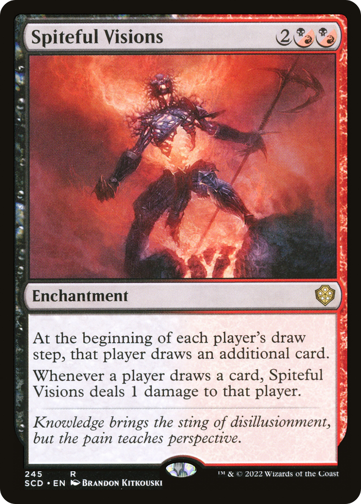 Image of Spiteful Visions [Starter Commander Decks]