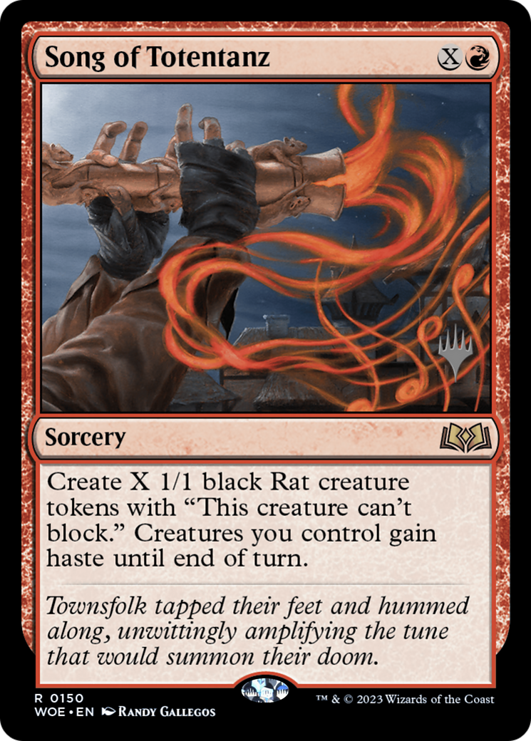 Image of Song of Totentanz (Promo Pack) [Wilds of Eldraine Promos]