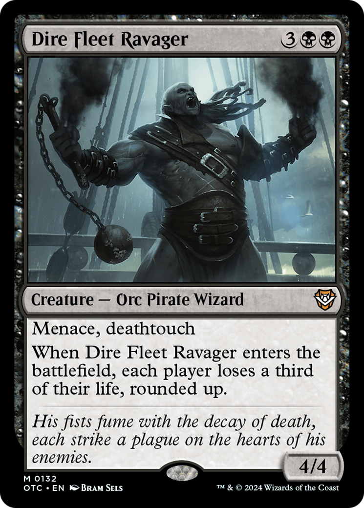 Image of Dire Fleet Ravager [Outlaws of Thunder Junction Commander]