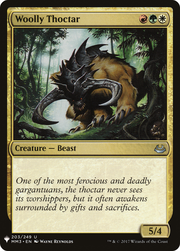Image of Woolly Thoctar [Mystery Booster]