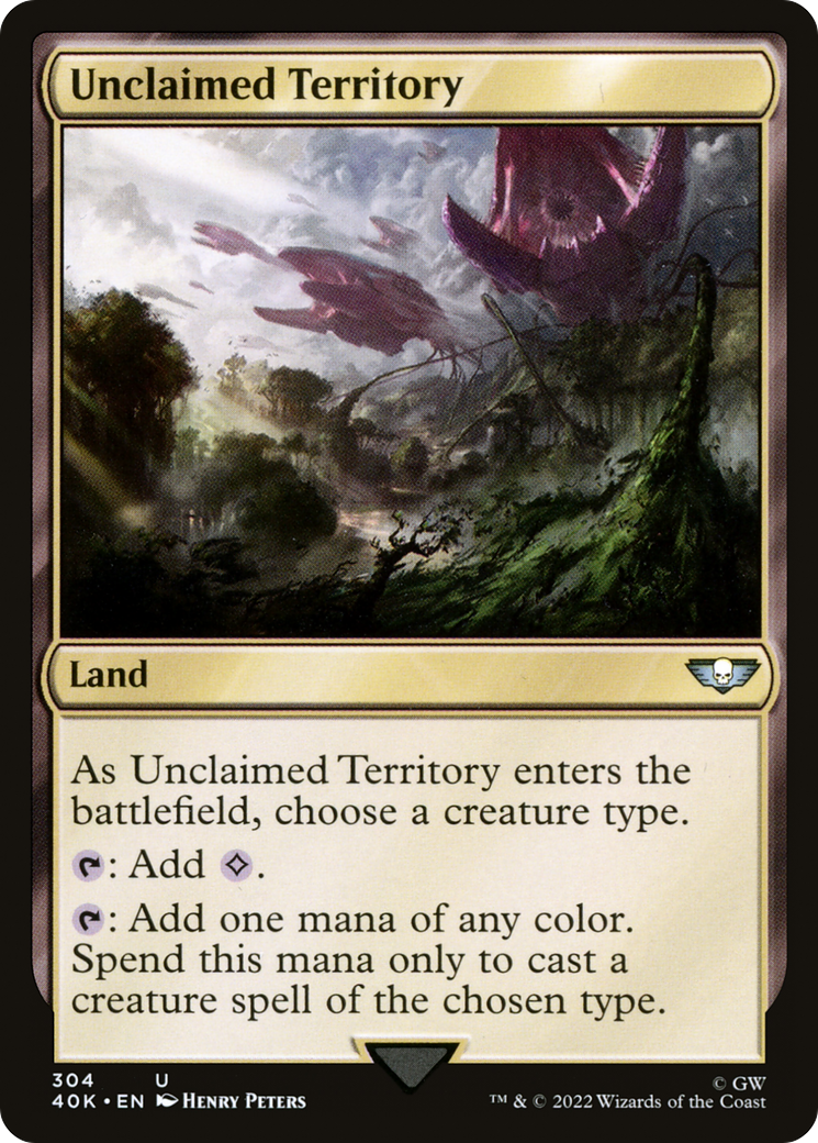 Image of Unclaimed Territory [Warhammer 40,000]