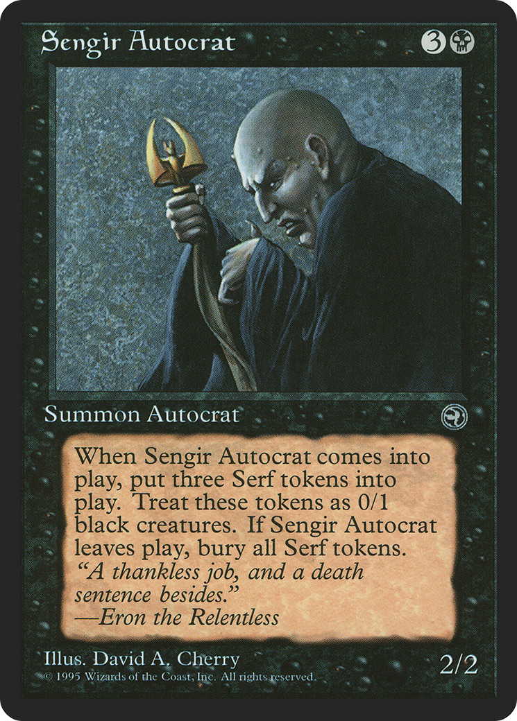 Image of Sengir Autocrat [Homelands]