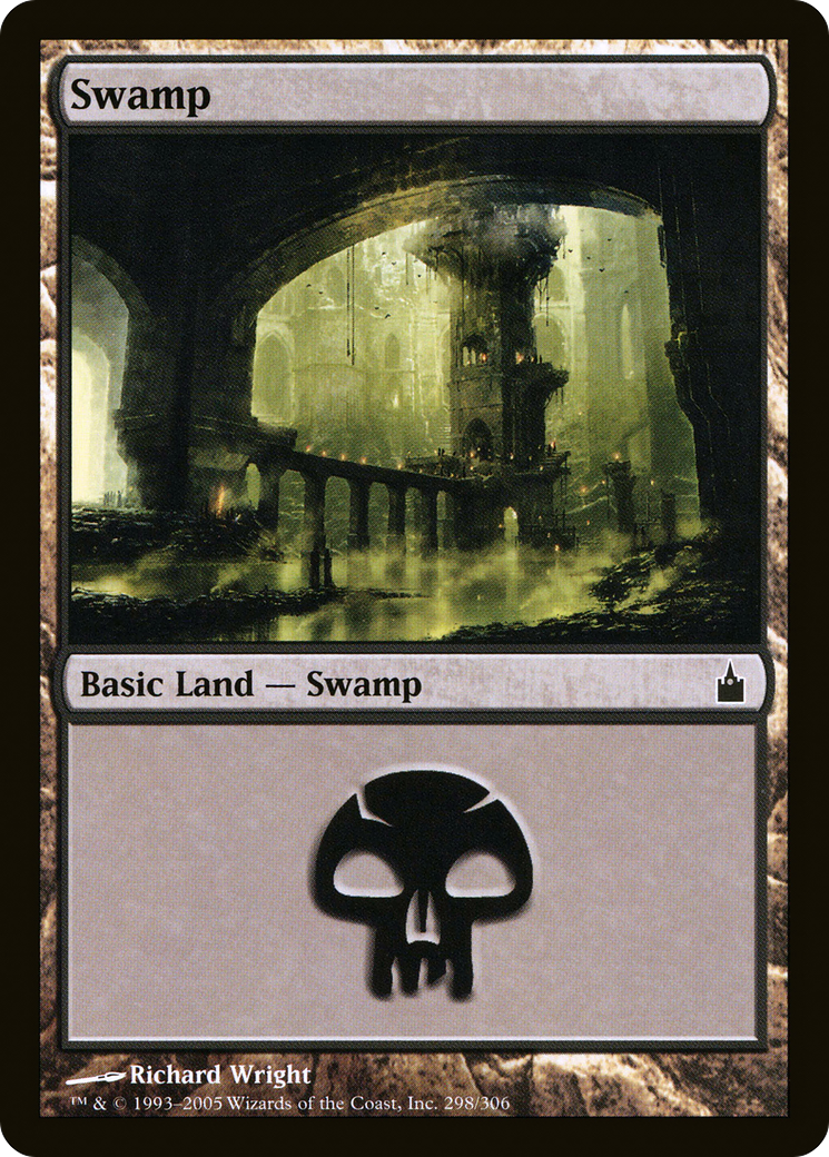 Image of Swamp (298) [Ravnica: City of Guilds]
