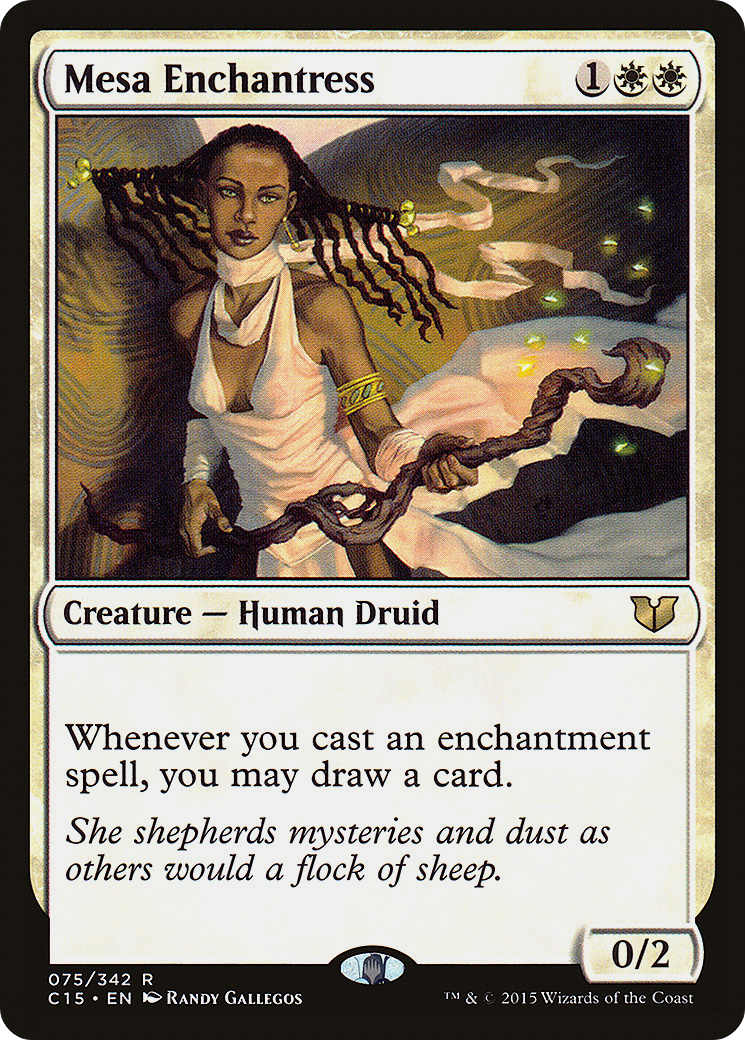 Image of Mesa Enchantress [Commander 2015]