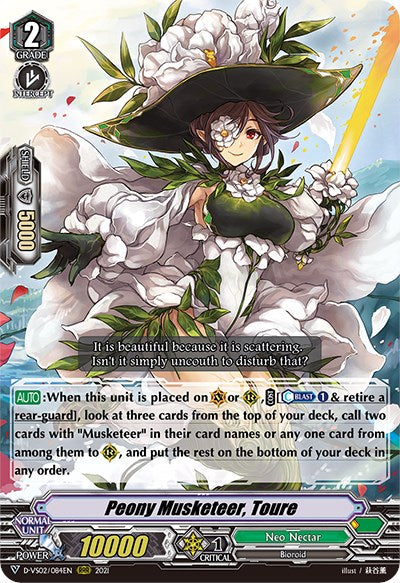 Image of Peony Musketeer, Toure (D-VS02/084EN) [V Clan Collection Vol.2]