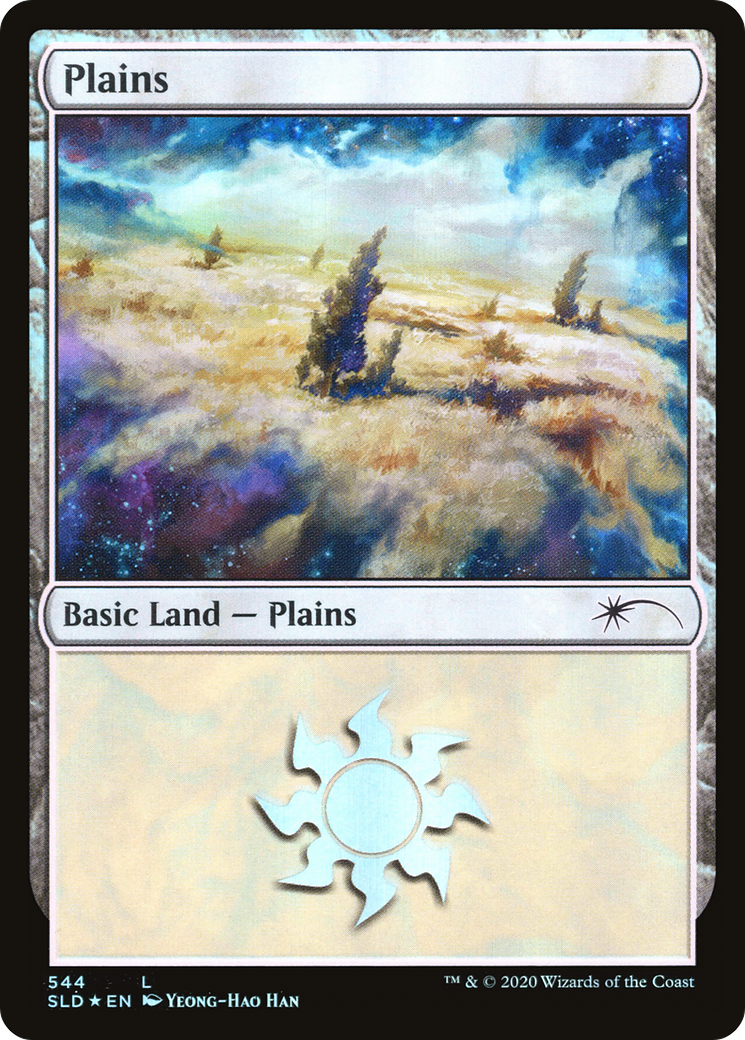 Image of Plains (Enchanted) (544) [Secret Lair Drop Promos]