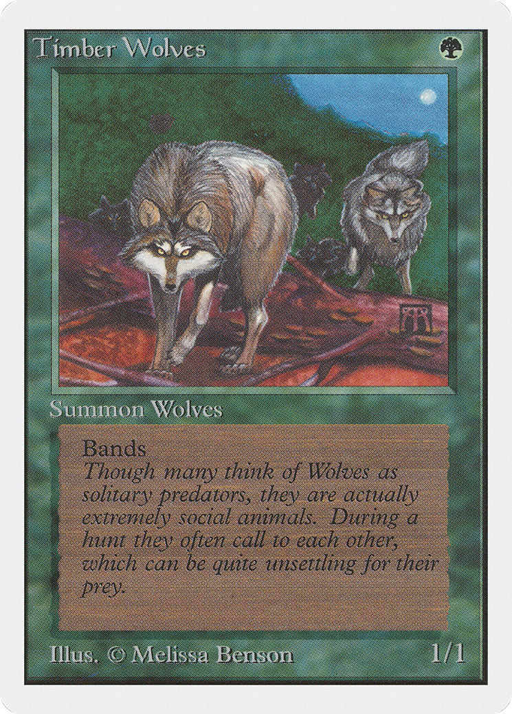 Image of Timber Wolves [Unlimited Edition]