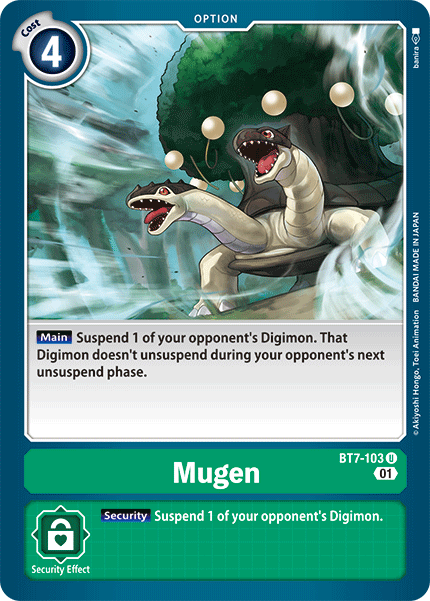 Image of Mugen [BT7-103] [Next Adventure]