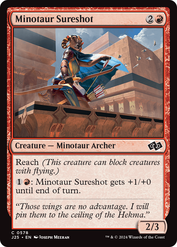 Image of Minotaur Sureshot [Foundations Jumpstart]