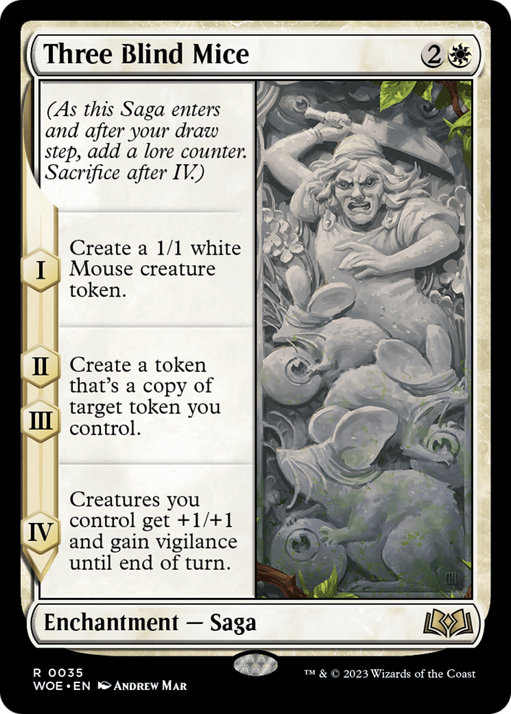 Image of Three Blind Mice [Wilds of Eldraine]