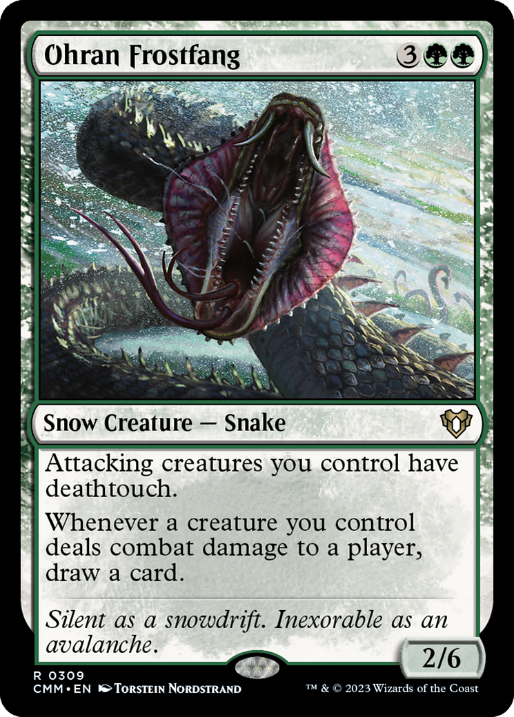 Image of Ohran Frostfang [Commander Masters]