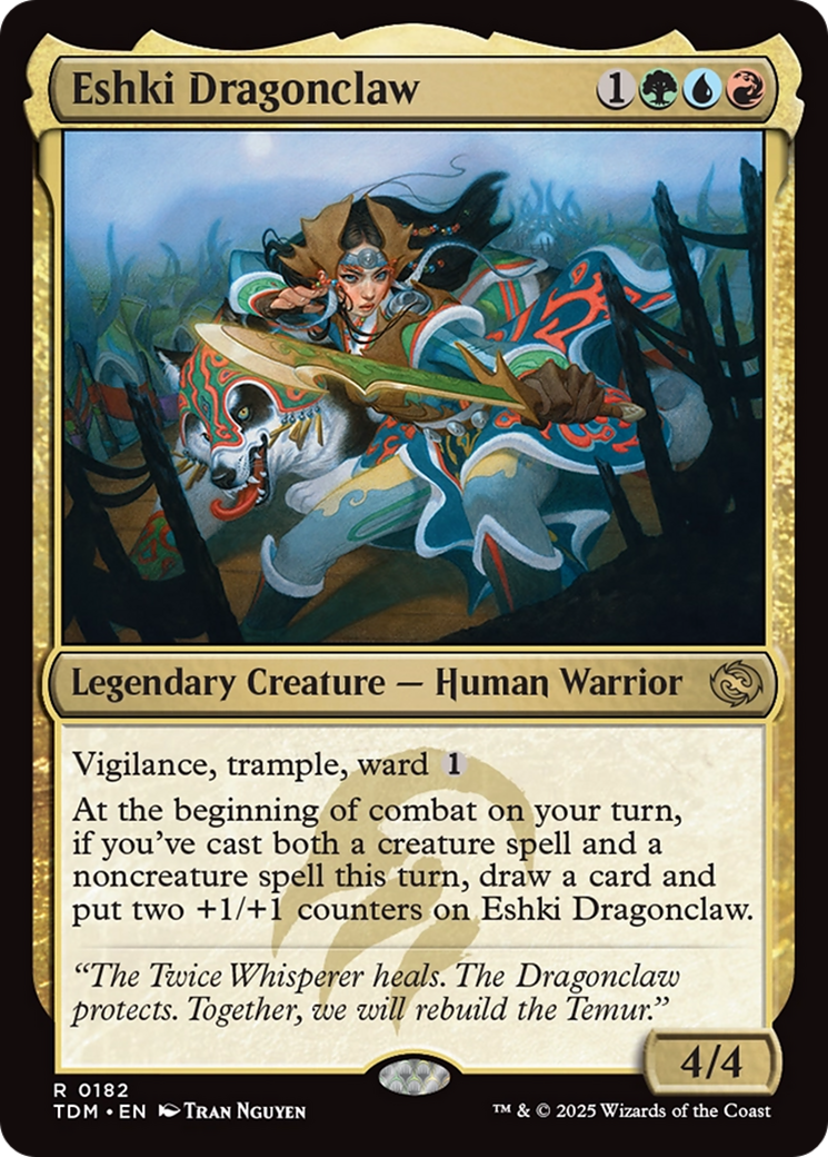 Image of Eshki Dragonclaw [Tarkir: Dragonstorm]
