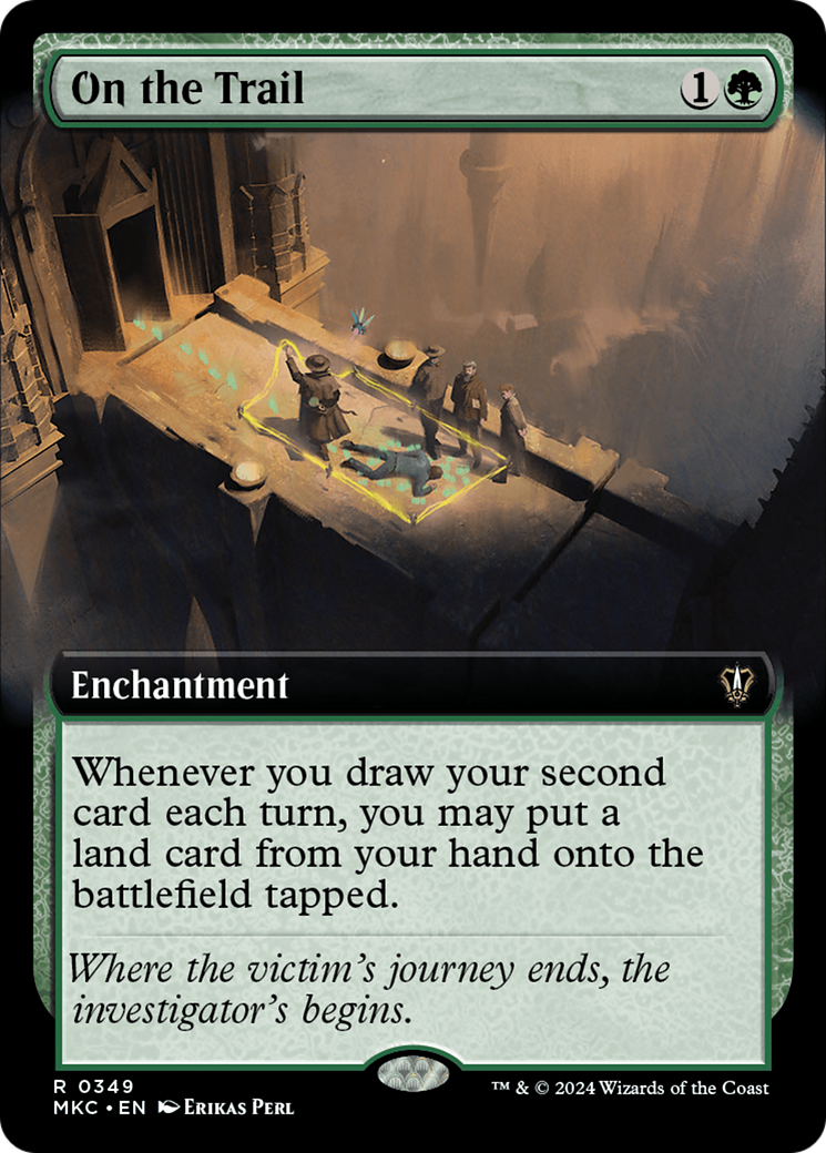 Image of On the Trail (Extended Art) [Murders at Karlov Manor Commander]