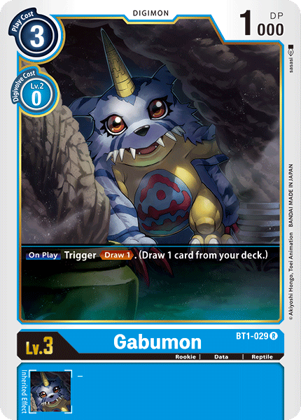Image of Gabumon [BT1-029] [Release Special Booster Ver.1.0]