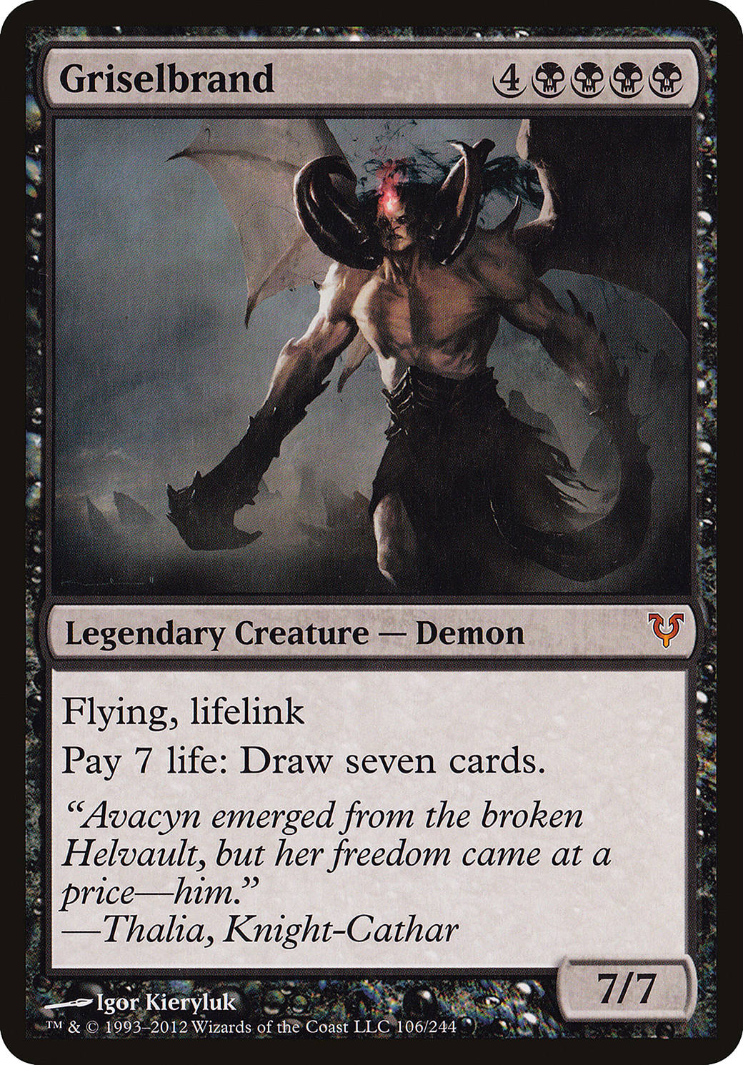 Image of Griselbrand (Oversized) [Open the Helvault]