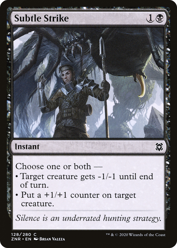 Image of Subtle Strike [Zendikar Rising]