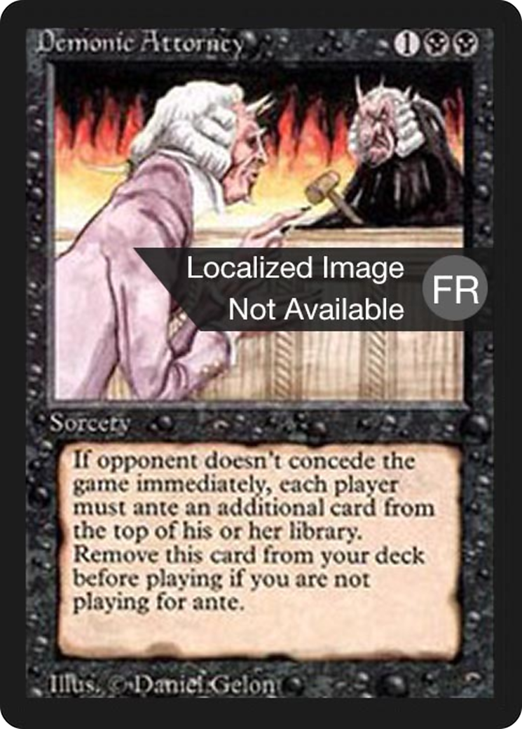 Image of Demonic Attorney [Foreign Black Border]