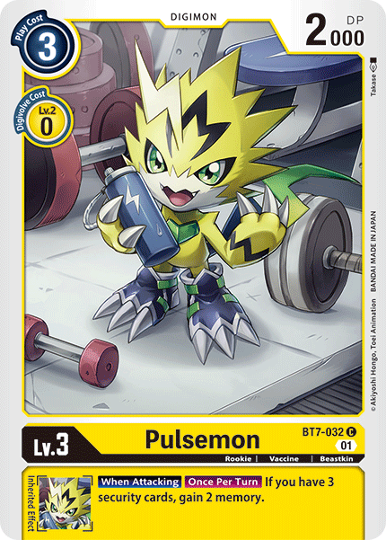 Image of Pulsemon [BT7-032] [Next Adventure]