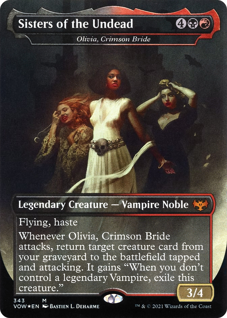 Image of Olivia, Crimson Bride - Sisters of the Undead [Innistrad: Crimson Vow]