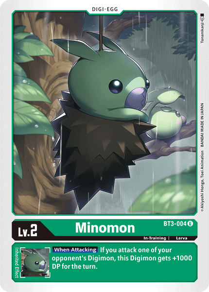 Image of Minomon [BT3-004] [Release Special Booster Ver.1.5]