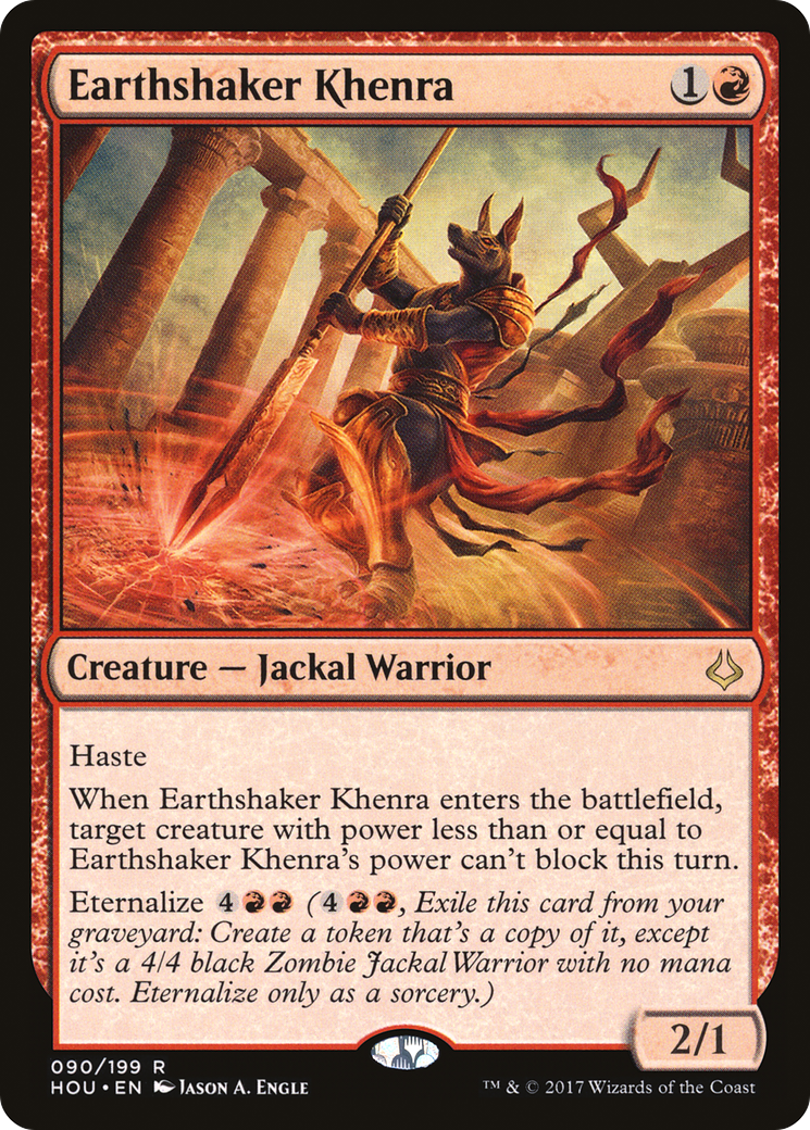 Image of Earthshaker Khenra [Hour of Devastation]