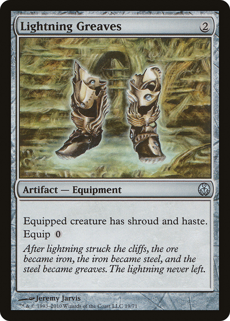 Image of Lightning Greaves [Duel Decks: Phyrexia vs. the Coalition]