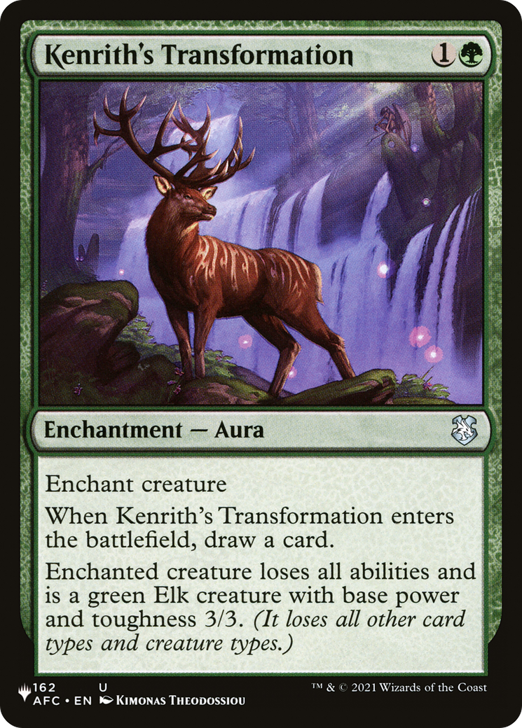 Image of Kenrith's Transformation [The List]