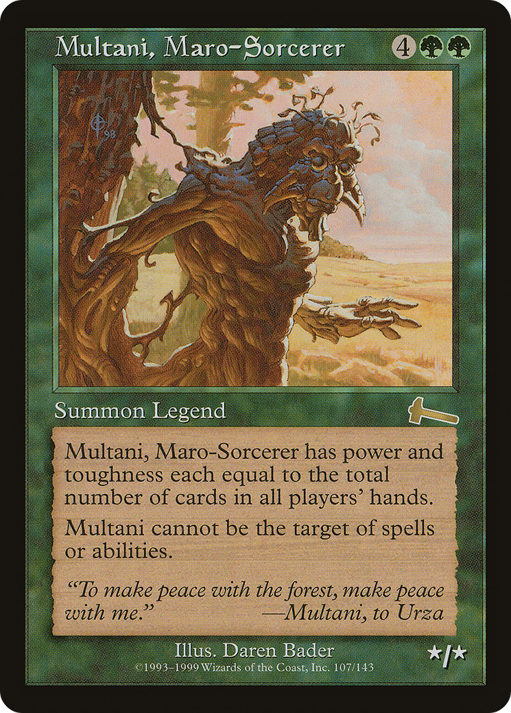 Image of Multani, Maro-Sorcerer [Urza's Legacy]