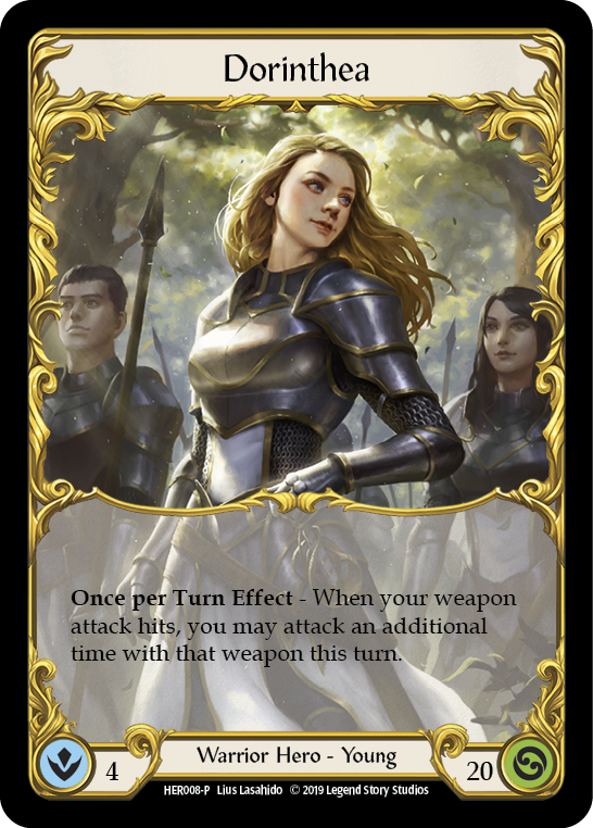 Image of Dorinthea [HER008-P] (Promo)  1st Edition Rainbow Foil