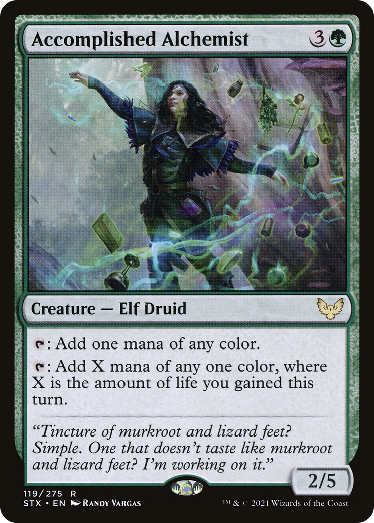 Image of Accomplished Alchemist [Strixhaven: School of Mages]