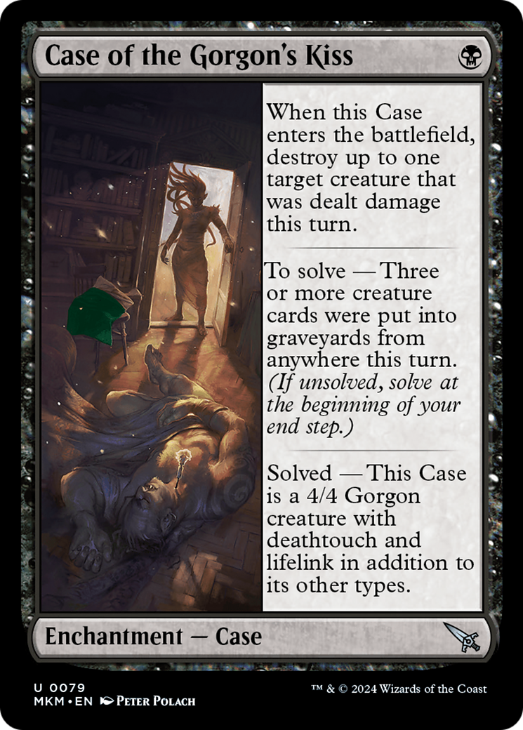 Image of Case of the Gorgon's Kiss (Green) [Murders at Karlov Manor]
