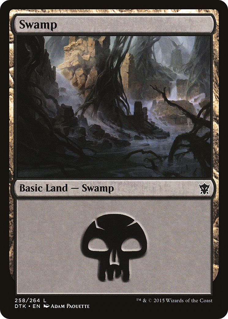 Image of Swamp (258) [Dragons of Tarkir]