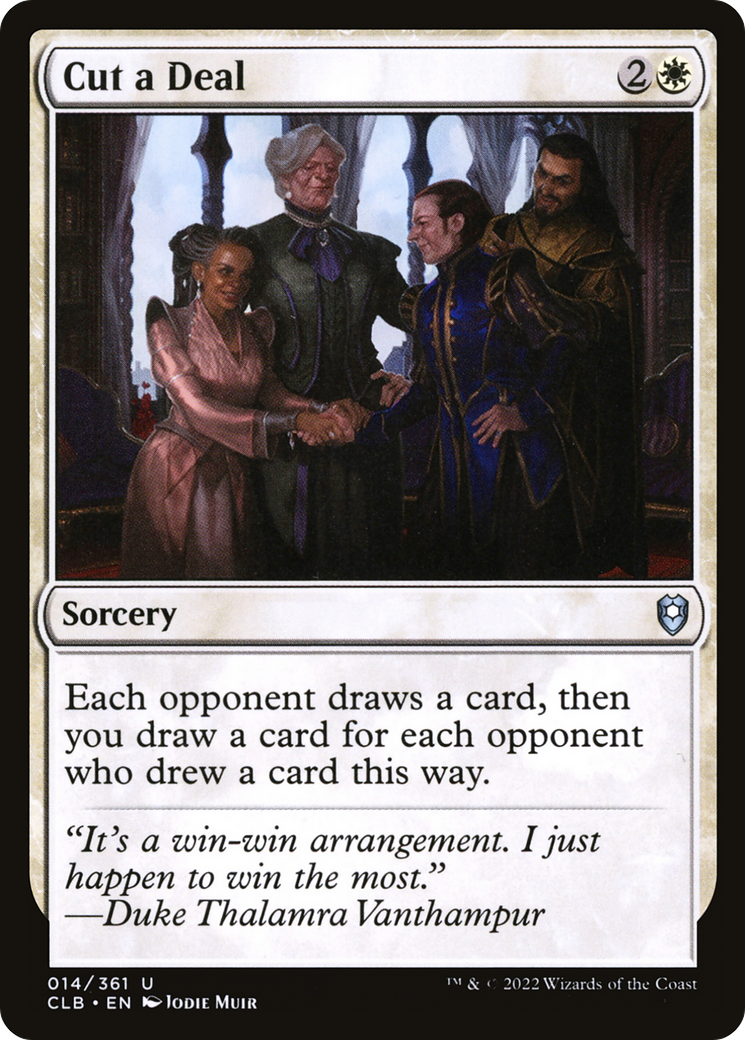Image of Cut a Deal [Commander Legends: Battle for Baldur's Gate]