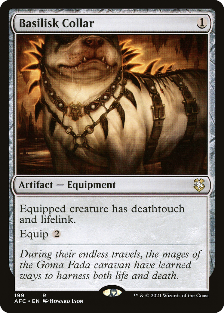 Image of Basilisk Collar [Dungeons & Dragons: Adventures in the Forgotten Realms Commander]