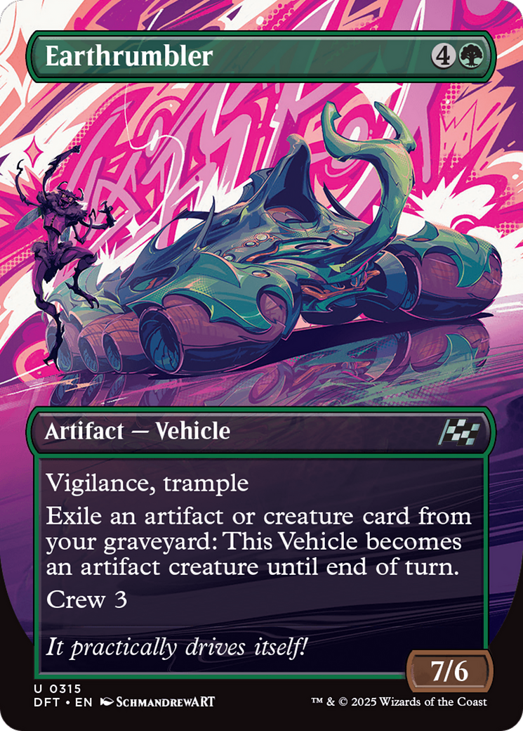 Image of Earthrumbler (Borderless) [Aetherdrift]