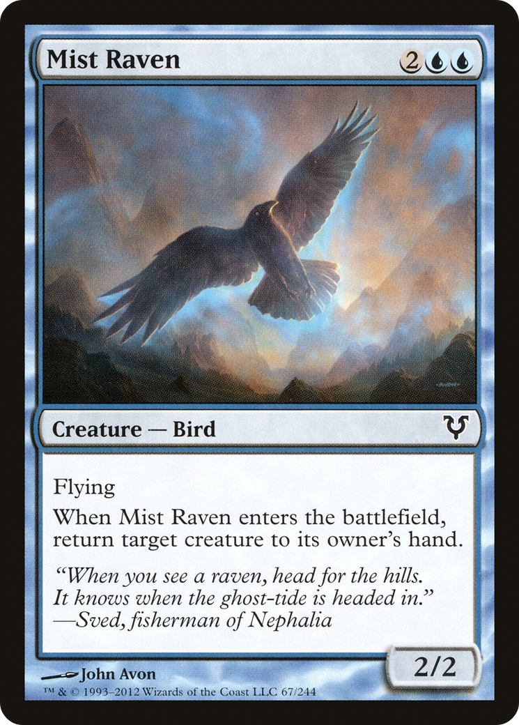 Image of Mist Raven [Avacyn Restored]