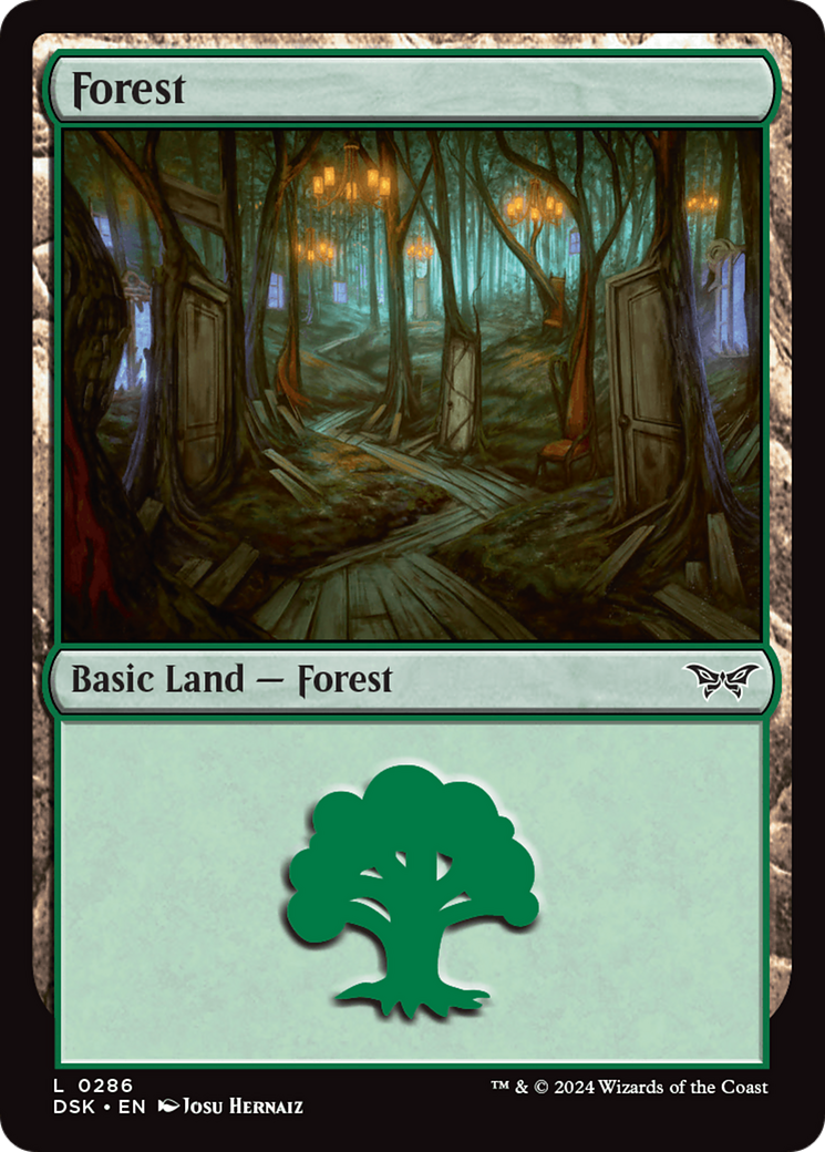 Image of Forest (0286) [Duskmourn: House of Horror]