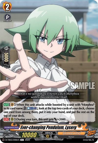Image of Ever-changing Pendulum, Lyserg (D-TB03/096EN) [Shaman King]