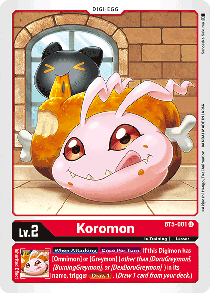 Image of Koromon [BT5-001] [Battle of Omni]