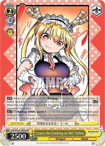 Image of Leave the Cooking to Me! Tohru [Miss Kobayashi's Dragon Maid]