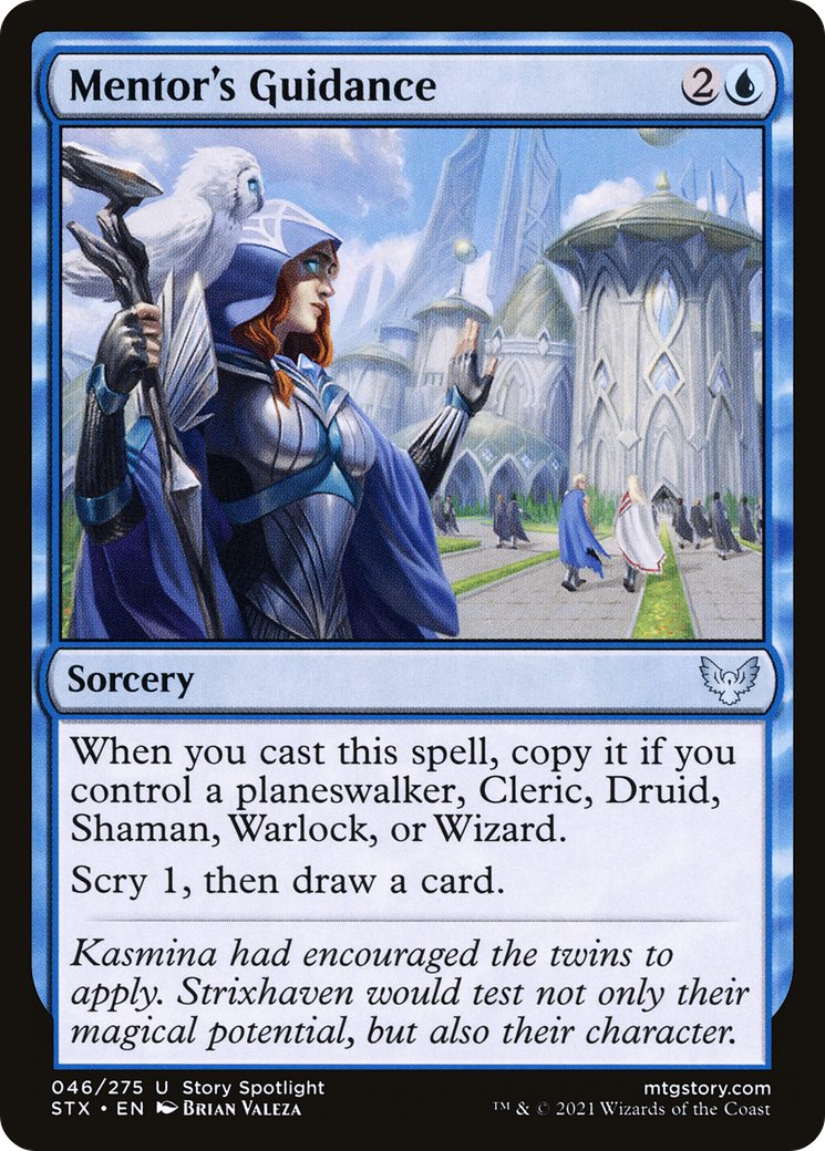 Image of Mentor's Guidance [Strixhaven: School of Mages]