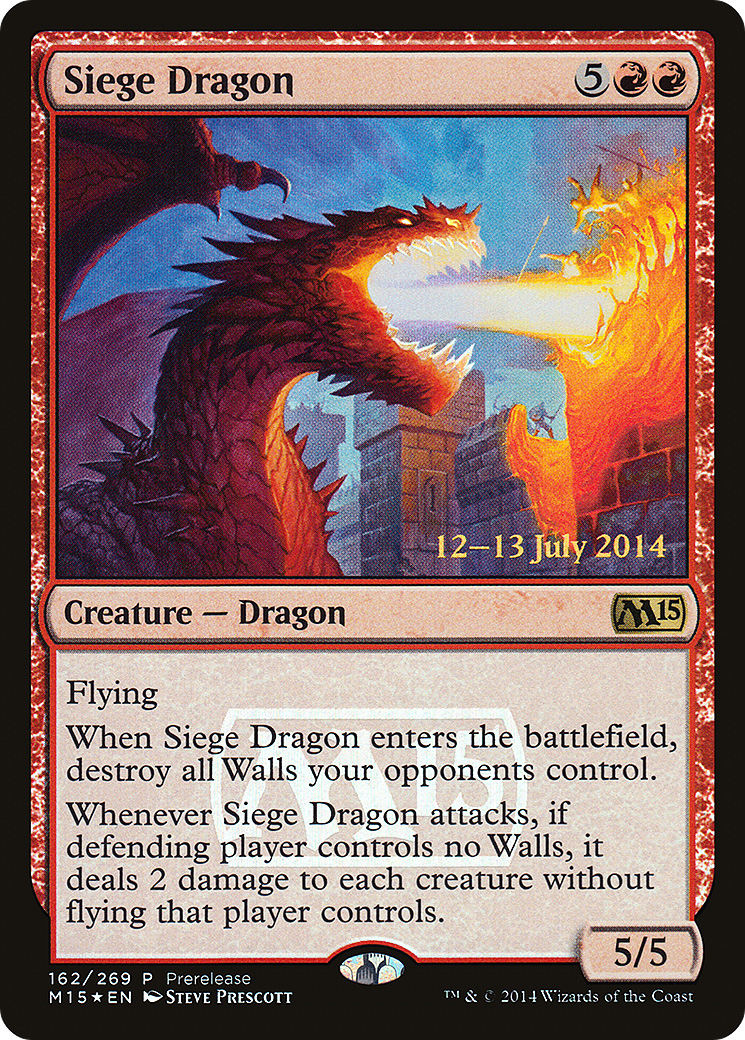 Image of Siege Dragon [Magic 2015 Promos]