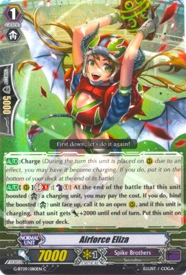 Image of Airforce Eliza (G-BT09/080EN) [Divine Dragon Caper]